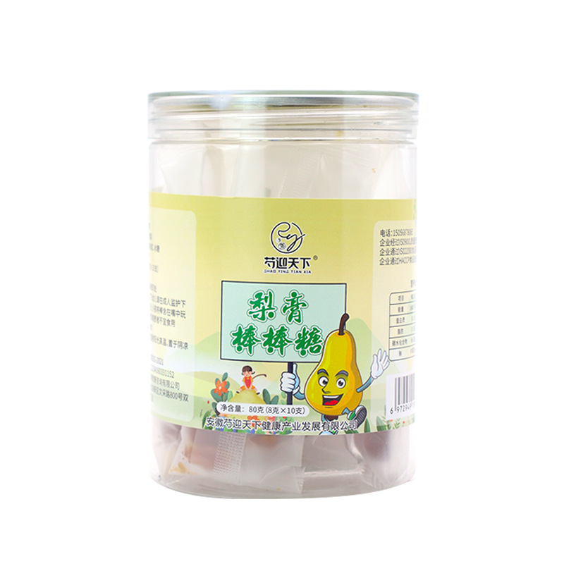 oem貼牌直播帶貨零食源頭廠家梨膏糖 網(wǎng)紅碭山秋梨膏棒棒糖代加工.jpg