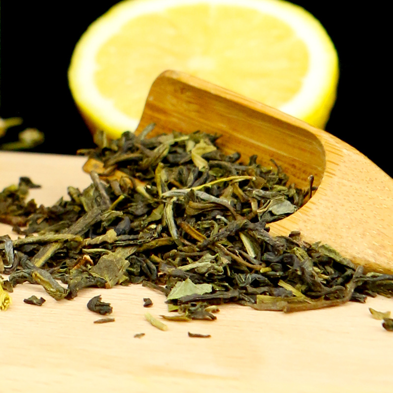 工廠直銷茉莉綠茶500克茉香綠茶貢喜茶水果茶珍珠奶茶店專用原材.jpg