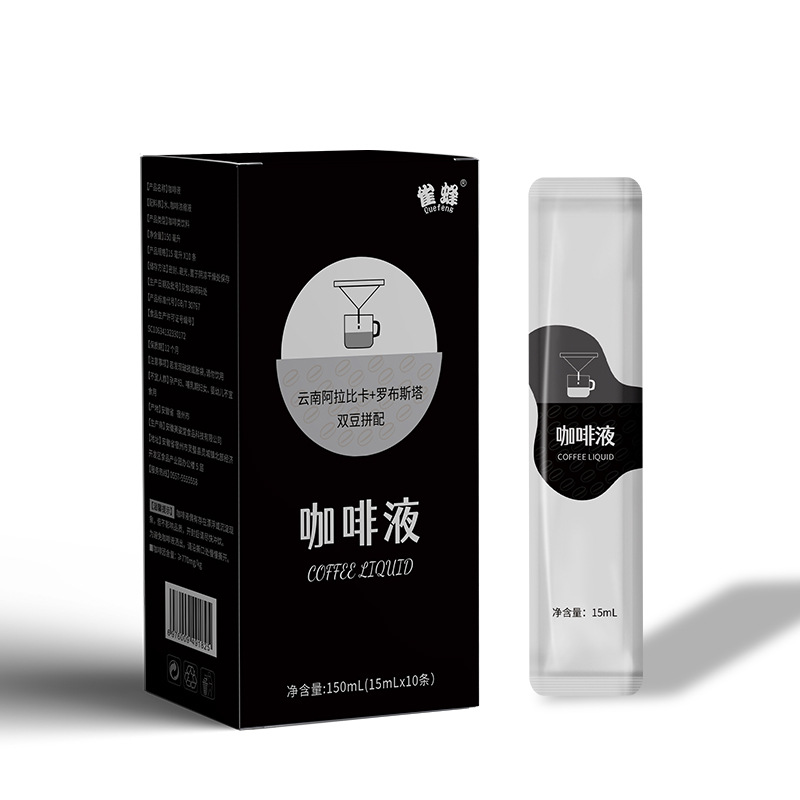 咖啡液果凍條貼牌代加工,千萬別錯過