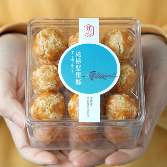 山核桃仁堅(jiān)果酥餅干OEM/ODM定制代加工