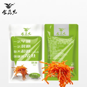 平江食為先網(wǎng)紅辣條 牌定制代加工