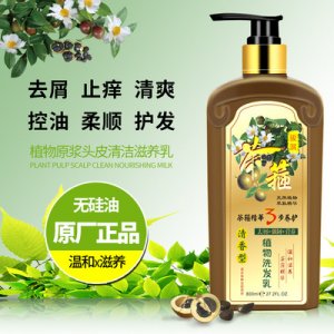 去油植物茶籽茶箍洗發(fā)水可OEM/ODM代工
