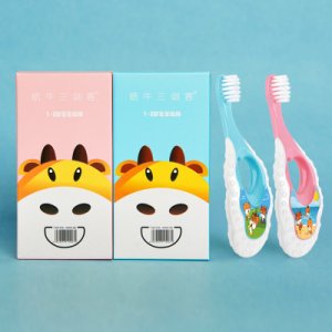 嬰幼兒1-2-3歲卡通寶寶牙刷OEM/ODM代加工