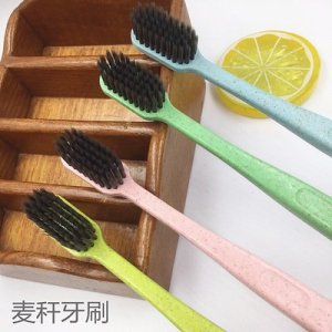 DOLEK/多樂(lè)克竹炭麥桿秸桿牙刷代加工貼牌OEM/ODM