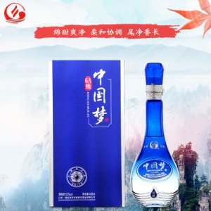 中國(guó)夢(mèng)珍藏濃香型白酒整箱42/52度糧食酒可OEM/ODM代工