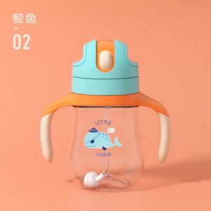 卡通可愛(ài)寬口徑PPSU奶瓶代加工貼牌OEM/ODM