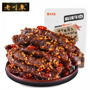 老川東麻辣牛肉干100gOEM/ODM