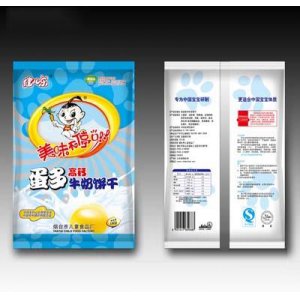 健兒樂(lè)蛋多高鈣牛奶餅干100gOEM/ODM定制代加工