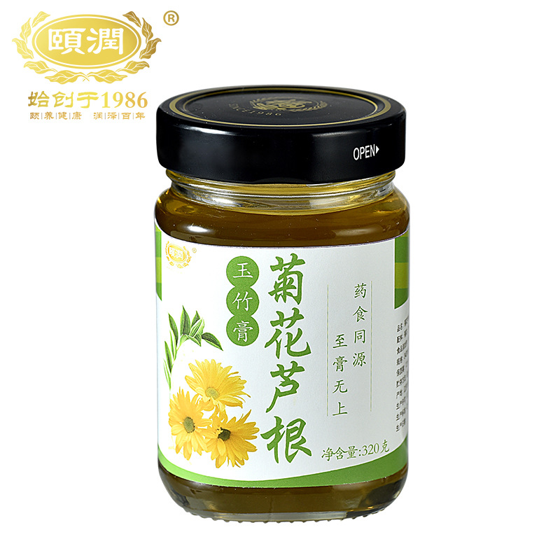 頤潤(rùn)菊花蘆根玉竹膏OEM/ODM定制代加工