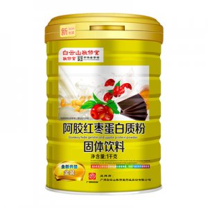 阿膠紅棗蛋白質(zhì)粉OEM/ODM定制代加工