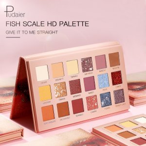 18色魚鱗眼影OEM/ODM定制代加工