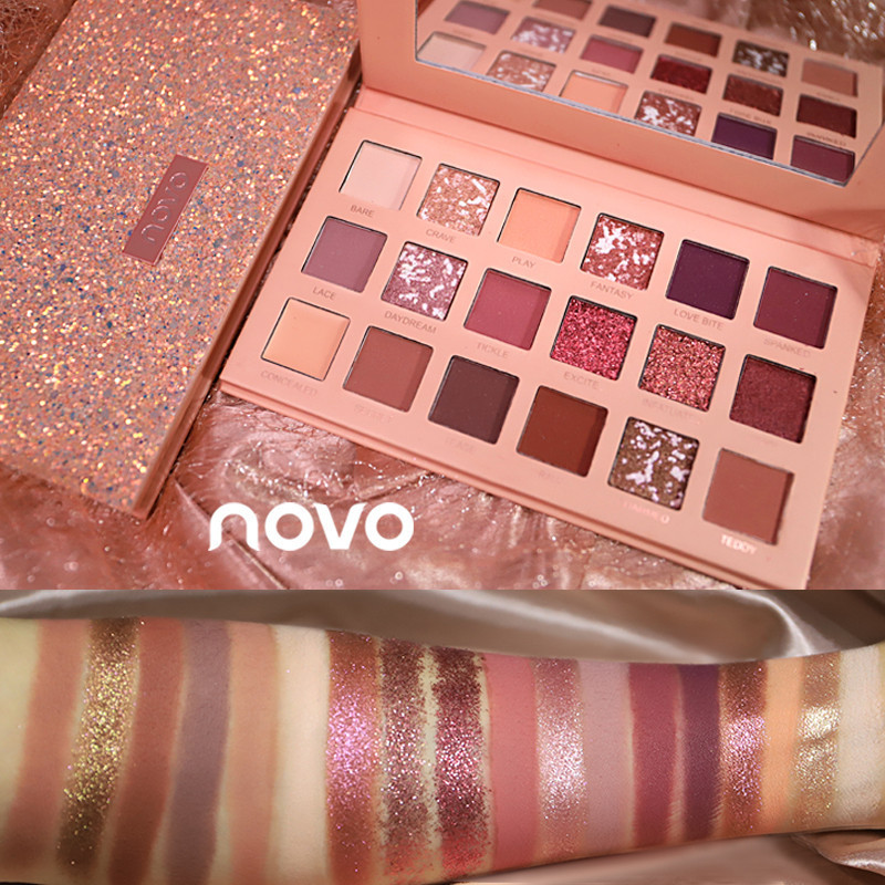 NOVO沙漠玫瑰眼影貼牌定制代加工