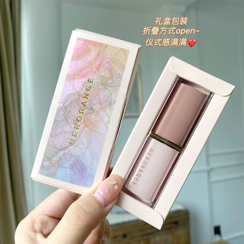 HERORANGE水晶方管口紅貼牌定制代加工