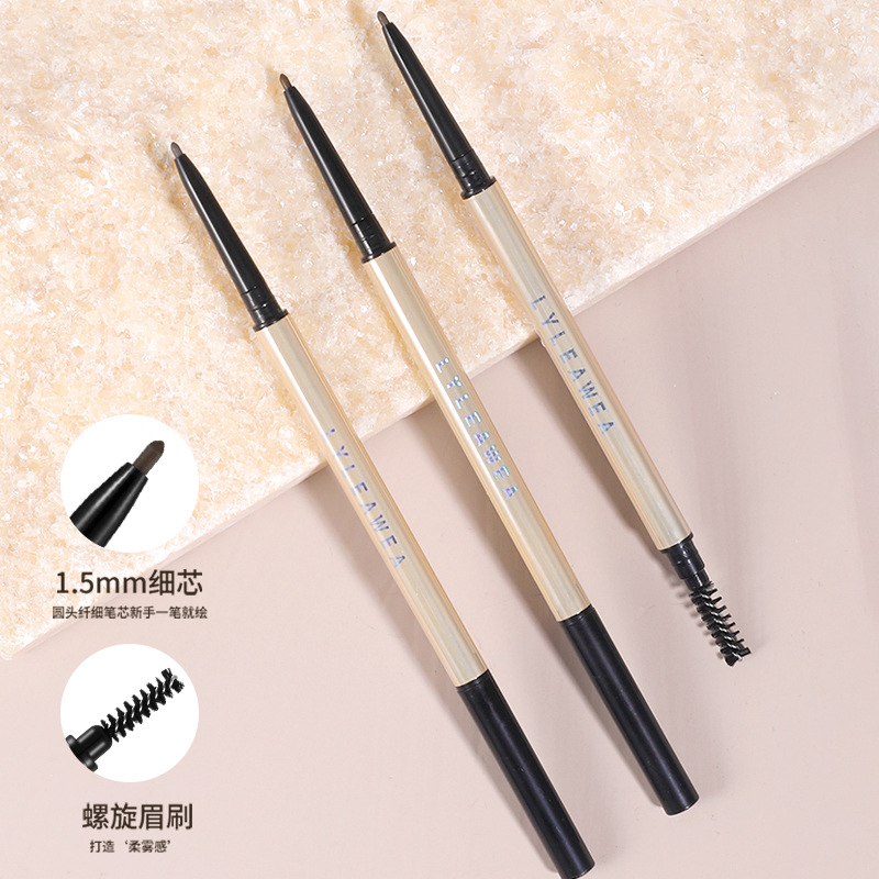 麗莉薇精細(xì)描繪雙頭眉筆貼牌OEM/ODM
