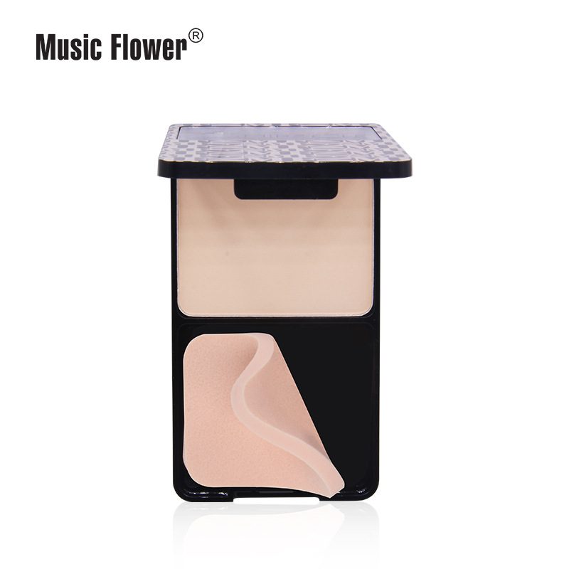 Music Flower沁彩絲滑礦物粉餅貼牌OEM/ODM