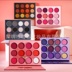 水果系列12色眼影盤(pán)代加工貼牌OEM/ODM