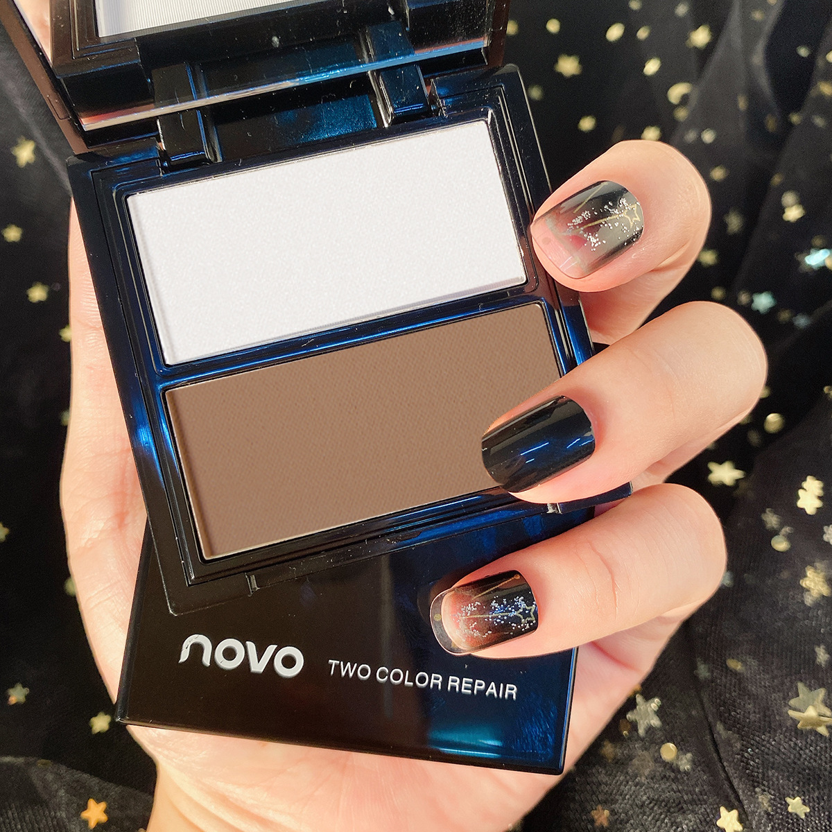 NOVO5369立體塑顏雙色修容盤貼牌OEM/ODM