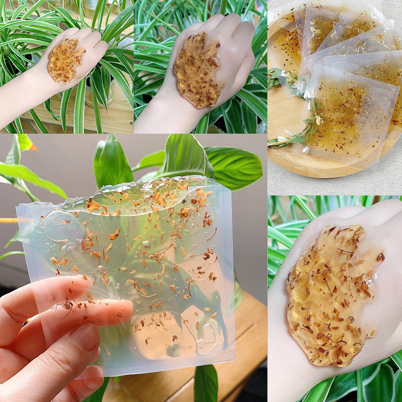 花瓣桂花紅茶玫瑰修護(hù)凍膜免洗面膜可OEM/ODM代工