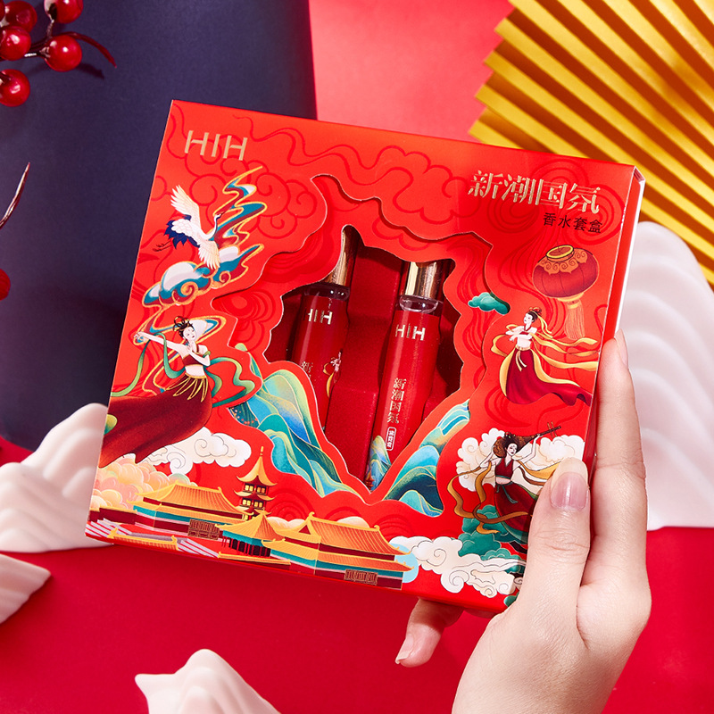 HIH國(guó)潮香氛小蒼蘭滾珠香水OEM/ODM定制代加工