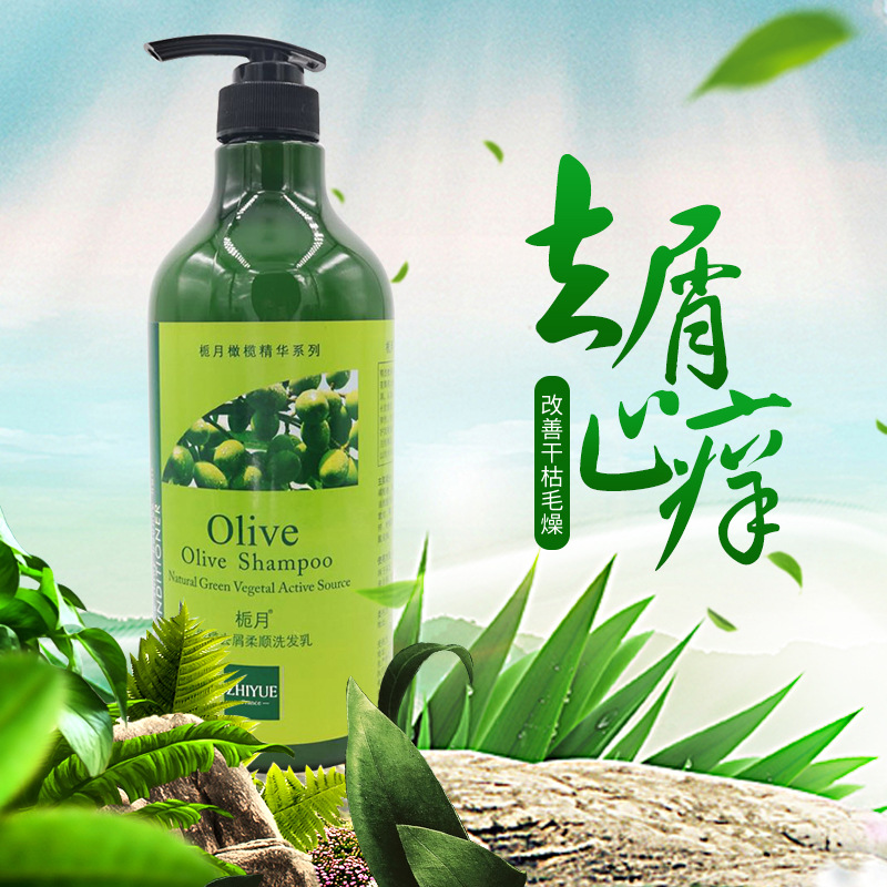 梔月橄欖去屑柔順洗發(fā)乳OEM/ODM定制代加工