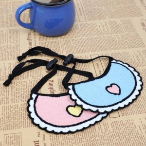 INS韓國風(fēng)可愛寵物口水巾貼牌定制代加工