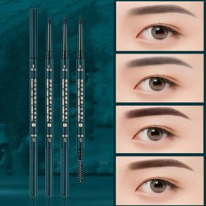 國風(fēng)立體雙頭極細(xì)眉筆防水防汗持久不脫OEM/ODM代加工