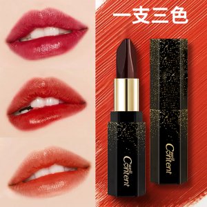 恒溫變色黑玫瑰口紅貼牌OEM/ODM