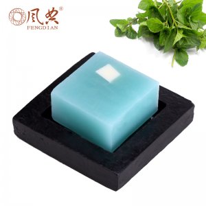薄荷顆粒補水控油保濕植物精油手工皂可OEM/ODM代工