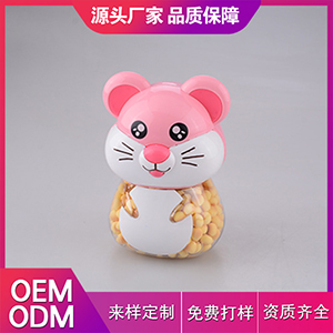 動(dòng)物頭系列小饅頭 創(chuàng)意玩具零食代加工貼牌OEM/ODM