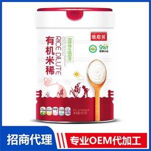 有機(jī)米稀（加鋅猴頭菇配方）代加工貼牌OEM/ODM