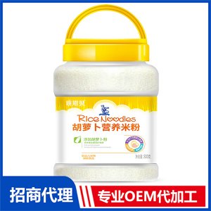 800克胡蘿卜營養(yǎng)米粉貼牌OEM/ODM