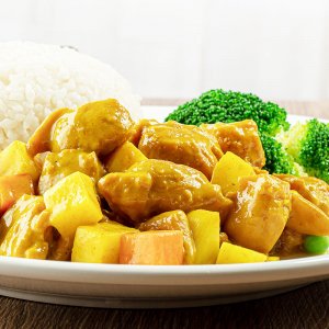 捷百味常溫食品半成品咖喱雞肉丁220gOEM代加工