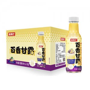愛(ài)慕巴百香甘露百香果味風(fēng)味飲料500mlX15瓶OEM代加工