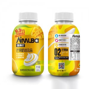 愛(ài)慕巴芒果奶昔飲品330ml（瓶）OEM代加工