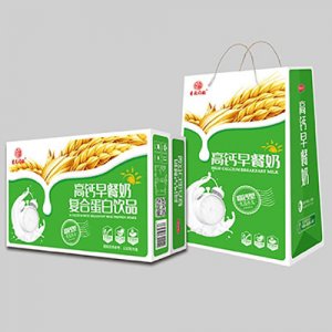 吉慶同福高鈣早餐奶飲品1x20盒標箱OEM代加工