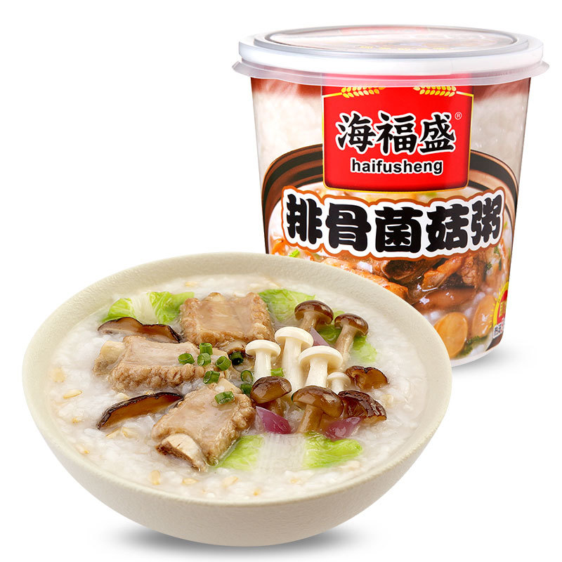 海福盛排骨菌菇粥代加工生產(chǎn)?客戶都認可!品質(zhì)好