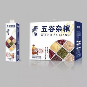 椰芝星五谷雜糧谷物飲料1LX6OEM代加工
