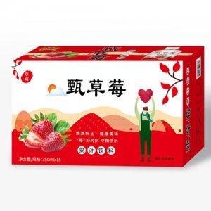 甄草莓果汁飲料OEM代加工
