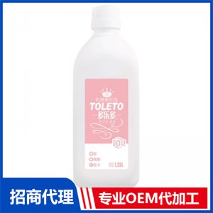 多樂(lè)多乳酸菌飲品(白桃味）1.25L代加工貼牌OEM/ODM