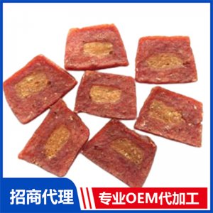 寵物鴨肉三文魚(yú)切片貼牌OEM/ODM
