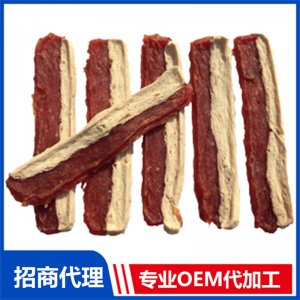 寵物鴨肉鱈魚(yú)兩吃片貼牌OEM/ODM