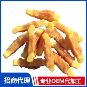 寵物雞肉繞奶酪棒可OEM/ODM代工