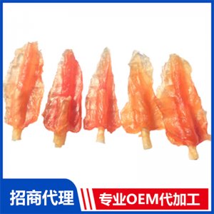 寵物風(fēng)干水晶雞肉零食1貼牌定制代加工