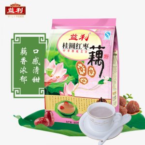 益利桂圓紅棗藕粉560g源頭工廠 速溶熱飲營養(yǎng)代餐粉藕粉代加工