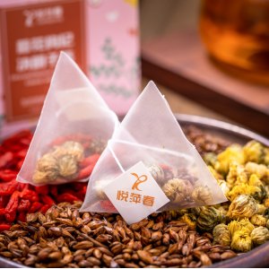 三角包菊花枸杞?jīng)Q明子茶貼牌定制