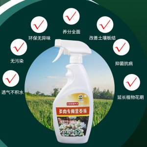 多肉植物專用營養(yǎng)液代加工貼牌OEM/ODM
