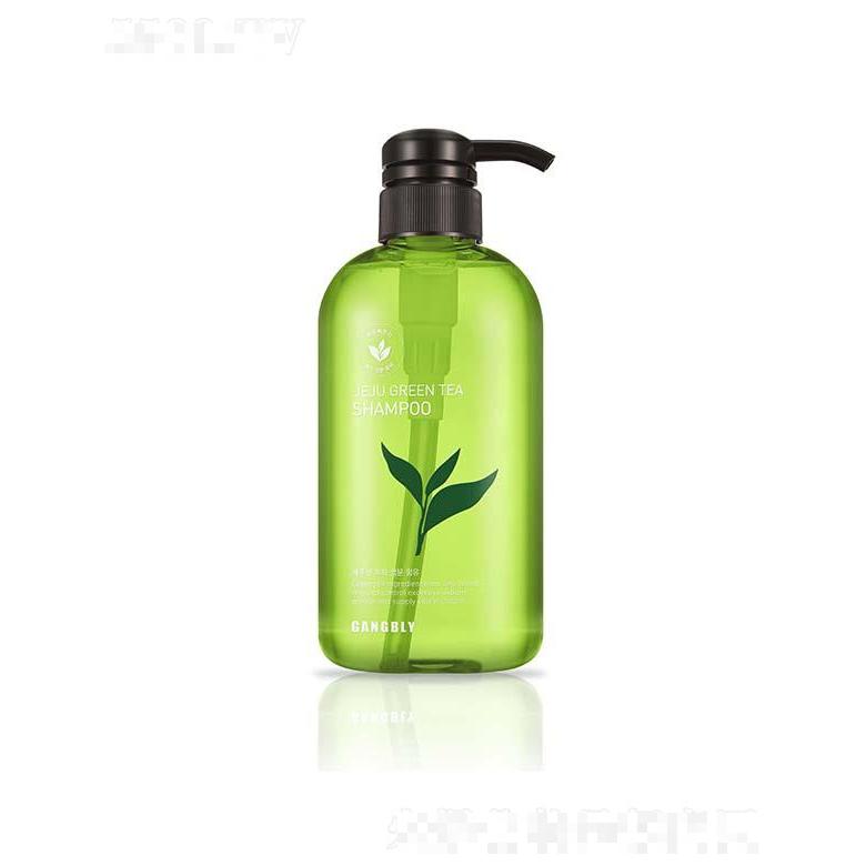 甘貝麗濟(jì)州綠茶洗發(fā)水 500ml頭發(fā)滑滑保濕