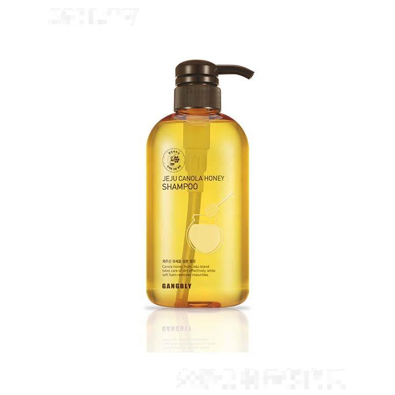 甘貝麗濟(jì)州油菜蜂蜜洗發(fā)水 500ml柔順保濕滋養(yǎng)