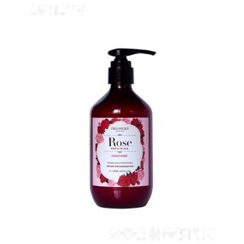 ORGANIQUE玫瑰修護護發(fā)素 500ml玫瑰香氣濃郁使頭發(fā)散發(fā)迷人香氣