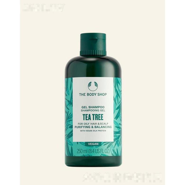 美體小鋪茶樹(shù)凈化控油洗發(fā)露 250ml凈化平衡油脂洗發(fā)水